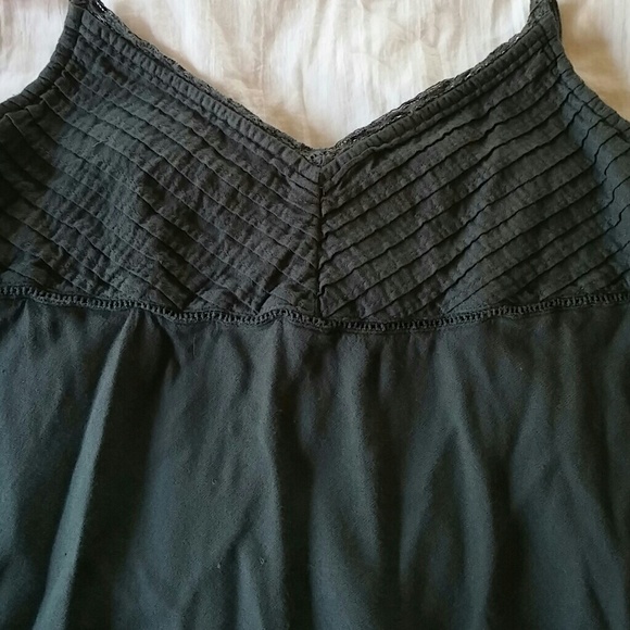 Charcoal Gray Hollister Babydoll Cami - Picture 2 of 4